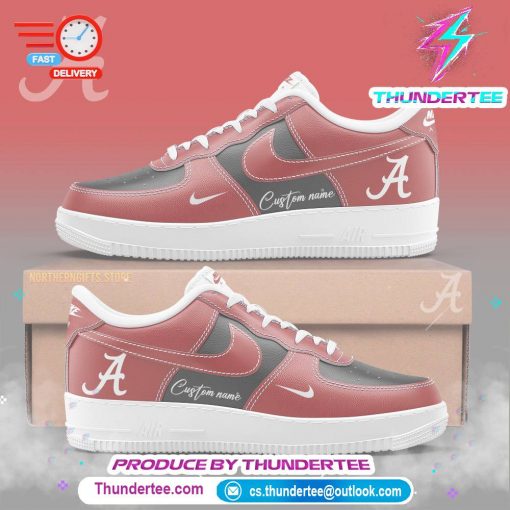 Alabama Gifts For Fans Sneakers Custom Name