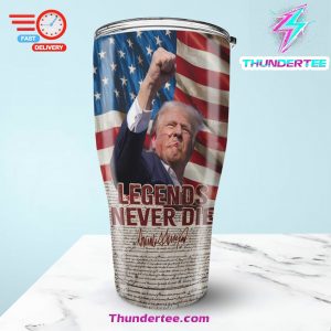 Legends Never Die Tumbler