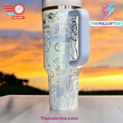 Magical Stitch 40oz Fan Tumbler