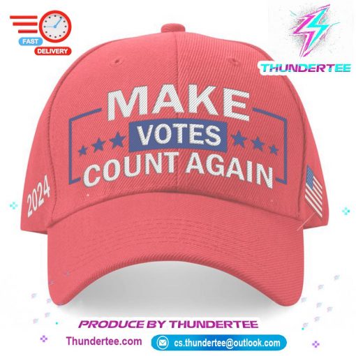 Make Votes Count Again Limited Edition Embroidered Hat