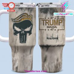 Trump MAGA 47 – Tumbler With Handle