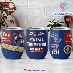 US Elections Wine Tumbler Trump Tumbler