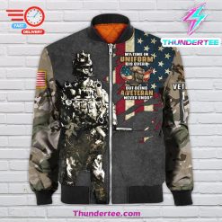 Bomber Jacket US Military Veteran