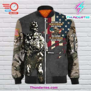 Bomber Jacket US Military Veteran