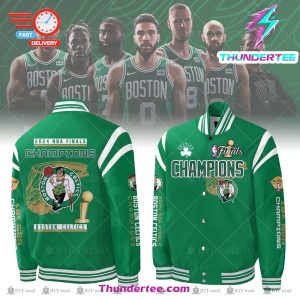 Boston Celtics 2024 NBA Finals Champions Bomber Jacket