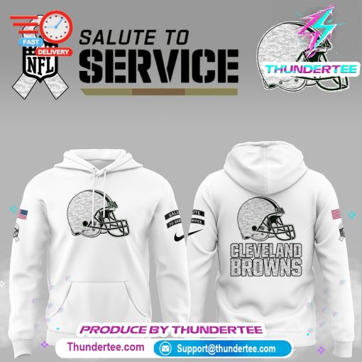 Cleveland Browns 2024 Salute to Service Hoodie