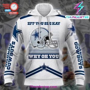 Dallas Cowboys 3D Unisex Hoodie