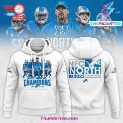 Detroit Lions 2023 NFC North Division Champions Collection Hoodie