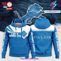 Detroit Lions Villain Hoodie