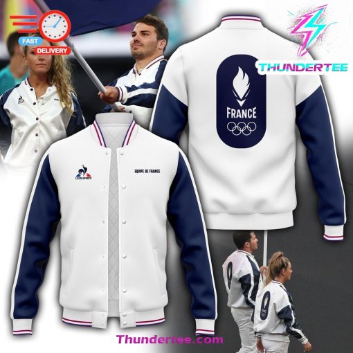 France Olympic Team Bomber Jacket