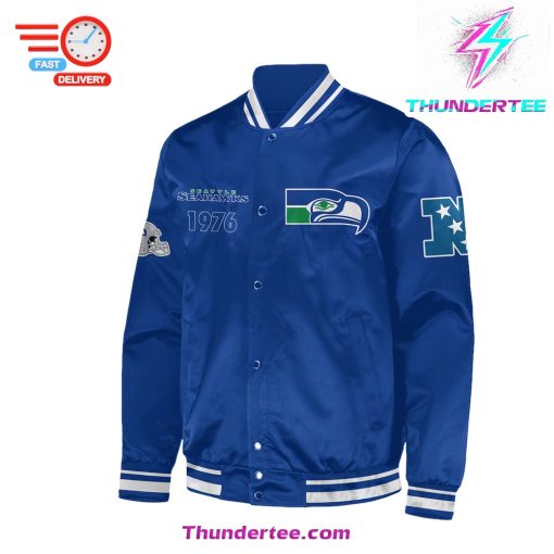 Limited Edition Seattle Seahawks Bomber Jacket