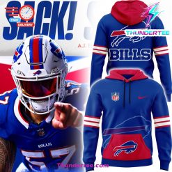 Men’s Nike Blue Buffalo Bills Alternate Helmet Pullover 2024 Hoodie