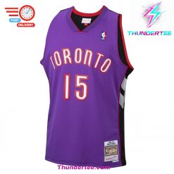 Mitchell Ness Vince Carter Purple Toronto Raptors Big