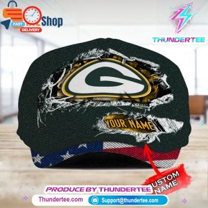 NFL Green Bay Packers Jeff Cap Classic Adjustable Hat for Driving Golf Everyday Style 1