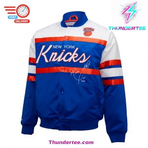 New York Knicks Limited Edition Ros Bomber With Signature