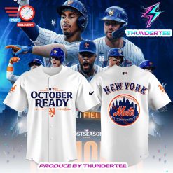 New York Mets Royal 2024 MLB Postseason Jersey