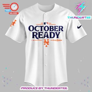 New York Mets Royal 2024 MLB Postseason Jersey