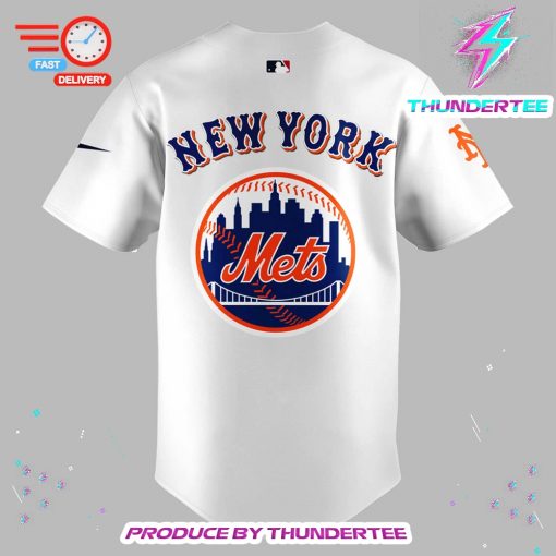 New York Mets Royal 2024 MLB Postseason Jersey