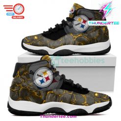 Pittsburgh Steelers Logo Lava Skull JD11