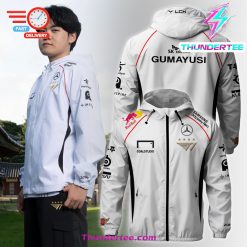 SKT T1 Special Edition “GUMAYUSI” White Hooded Wind Jackhet