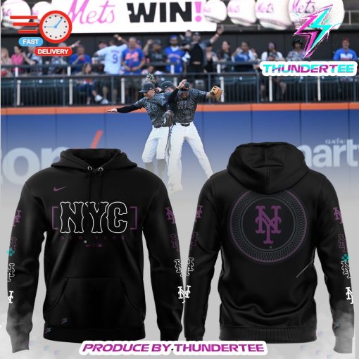 Special City Connect New York Mets Black Hoodie