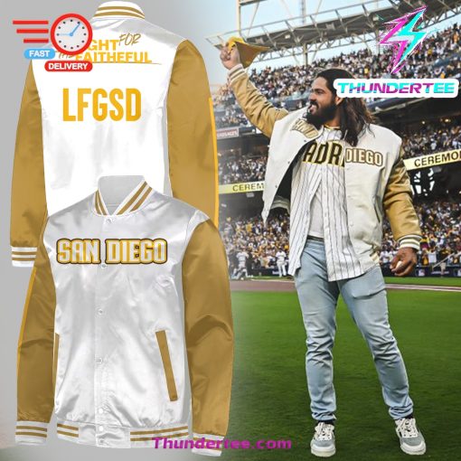 Special Jorge Alfaro LFGSD Bomber jacket