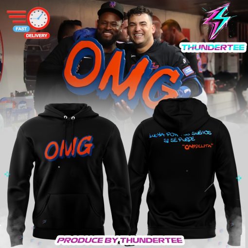 Special OMG New York Mets Black Hoodie