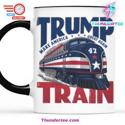 The Final Destination Is Washington DC US Elections Accent Mug