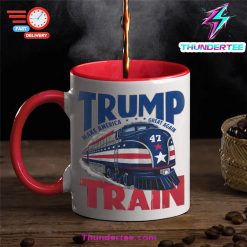 The Final Destination Is Washington DC US Elections Accent Mug