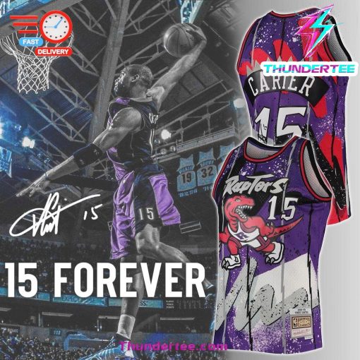 Toronto Raptors Vince Carter Jersey Signature Editions Limited