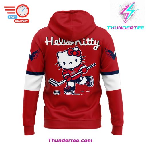 Washington Capitals X Hello Kitty Hoodie