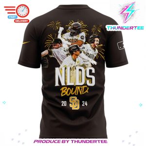 an Diego Padres Brown 2024 MLB Shirt