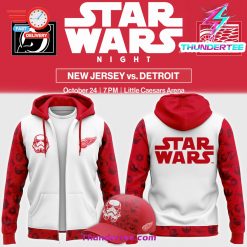 2024 Detroit Red Wings x Star Wars Night Zip Hoodie