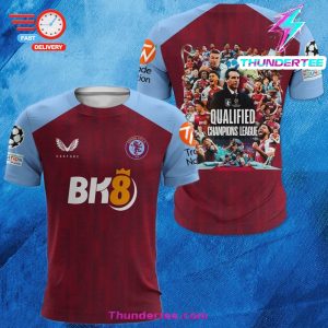 Aston Villa Limited Edition 3D Graphic TShirt