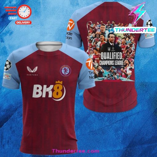 Aston Villa Limited Edition 3D Graphic T-Shirt