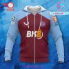 Aston Villa Limited Edition 3D Hooded Sweatshirt