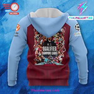 Aston Villa Limited Edition 3D ZipUp Hoodie