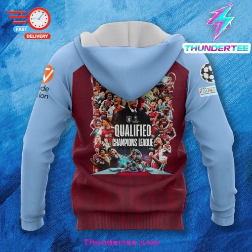 Aston Villa Limited Edition 3D Zip-Up Hoodie