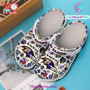 Baltimore Ravens NFL 2023 Crocs Limited Edition