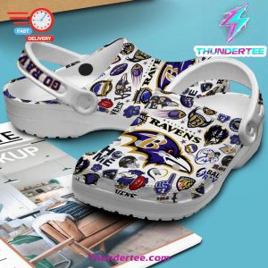 Baltimore Ravens NFL 2023 Crocs Limited Edition