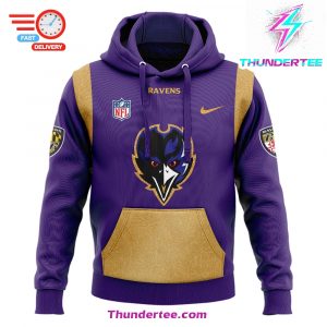 Baltimore Ravens Purple Rising Hoodie