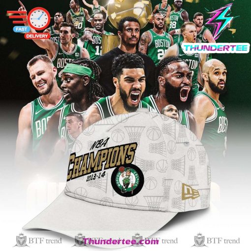 Boston Celtics 2024 NBA Finals Champions CAP