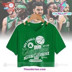 Boston Celtics 2024 NBA Finals Champions Neck Croptop1