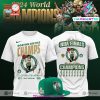 Boston Celtics 2024 NBA Finals Champions Neck Croptop