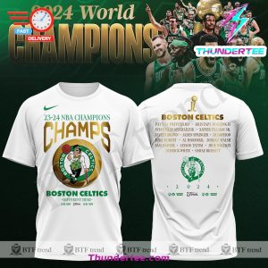 Boston Celtics 2024 NBA Finals Champions Shirt