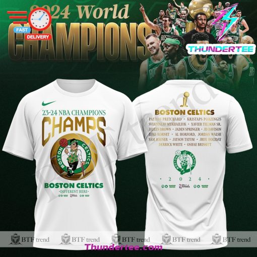 Boston Celtics 2024 NBA Finals Champions Shirt