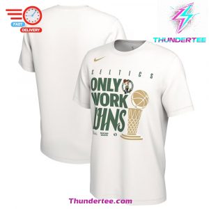 Boston Celtics 2024 NBA Finals Champions TShirt White