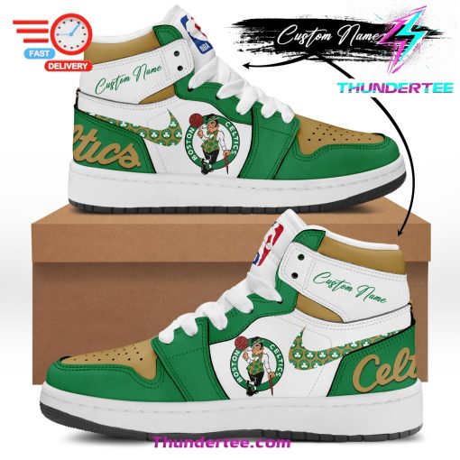 Boston Celtics Custom Name Shoes