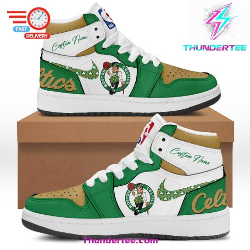 Boston Celtics Custom Name Shoes