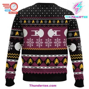 Captain Picard ST Ugly Christmas Sweater